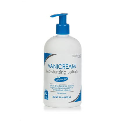 Vanicream Moisturizing Lotion with Pump | Fragrance and Gluten Free | For Sensitive Skin | 16 Ounce (Pack of 1) - Maple Wellness Supplements