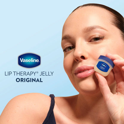 Vaseline Lip Therapy 2 Pack Original Mini For Dry, Chapped Lips Hydrating Lip Balm 0.5 oz - Maple Wellness Supplements