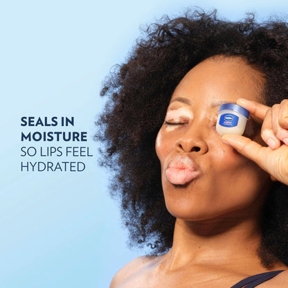 Vaseline Lip Therapy 2 Pack Original Mini For Dry, Chapped Lips Hydrating Lip Balm 0.5 oz - Maple Wellness Supplements