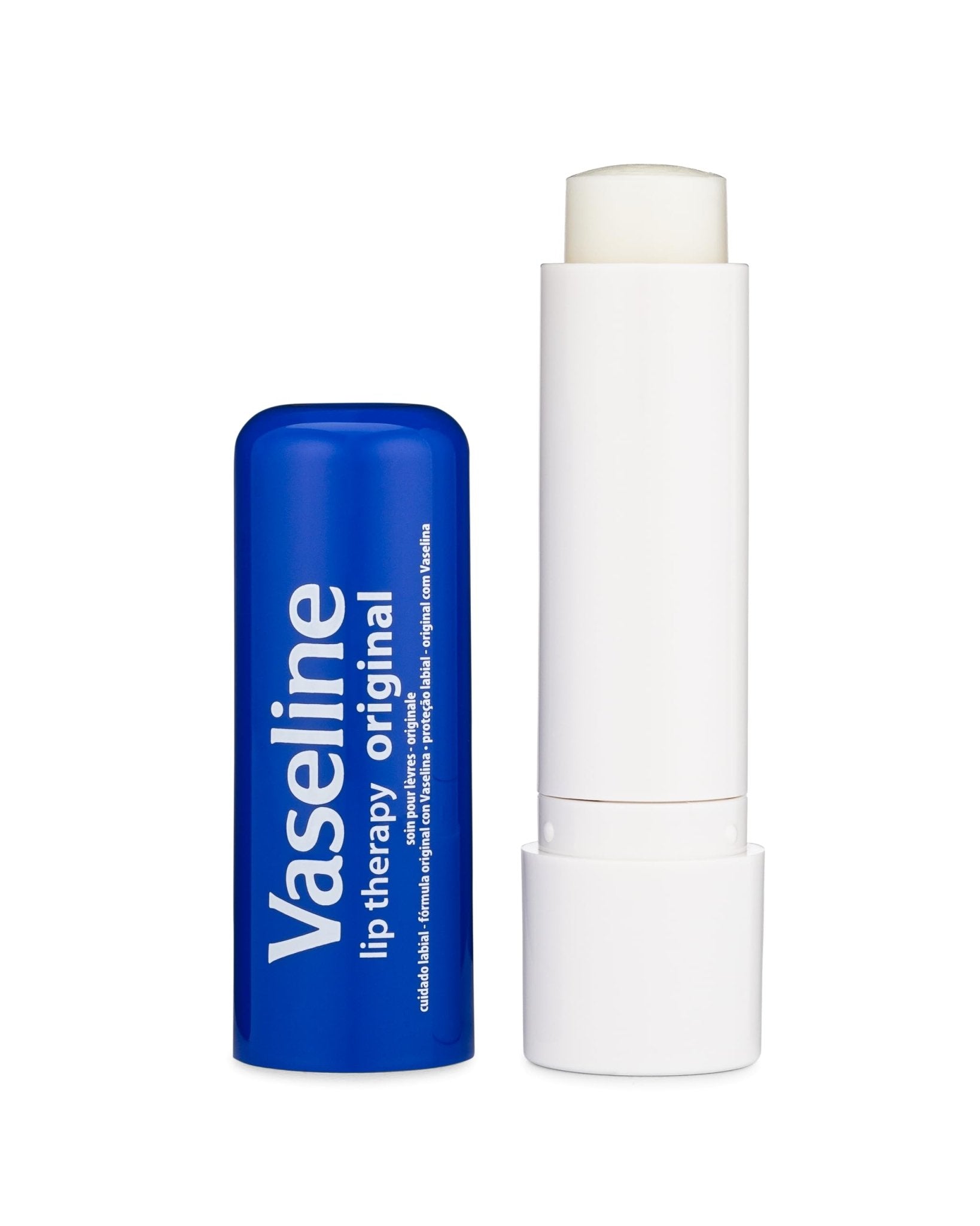 Vaseline Lip Therapy Care Original, Fast-Acting Nourishment, Ideal for Chapped, Dry, Cracked, or Damaged Lips - Maple Wellness Supplements
