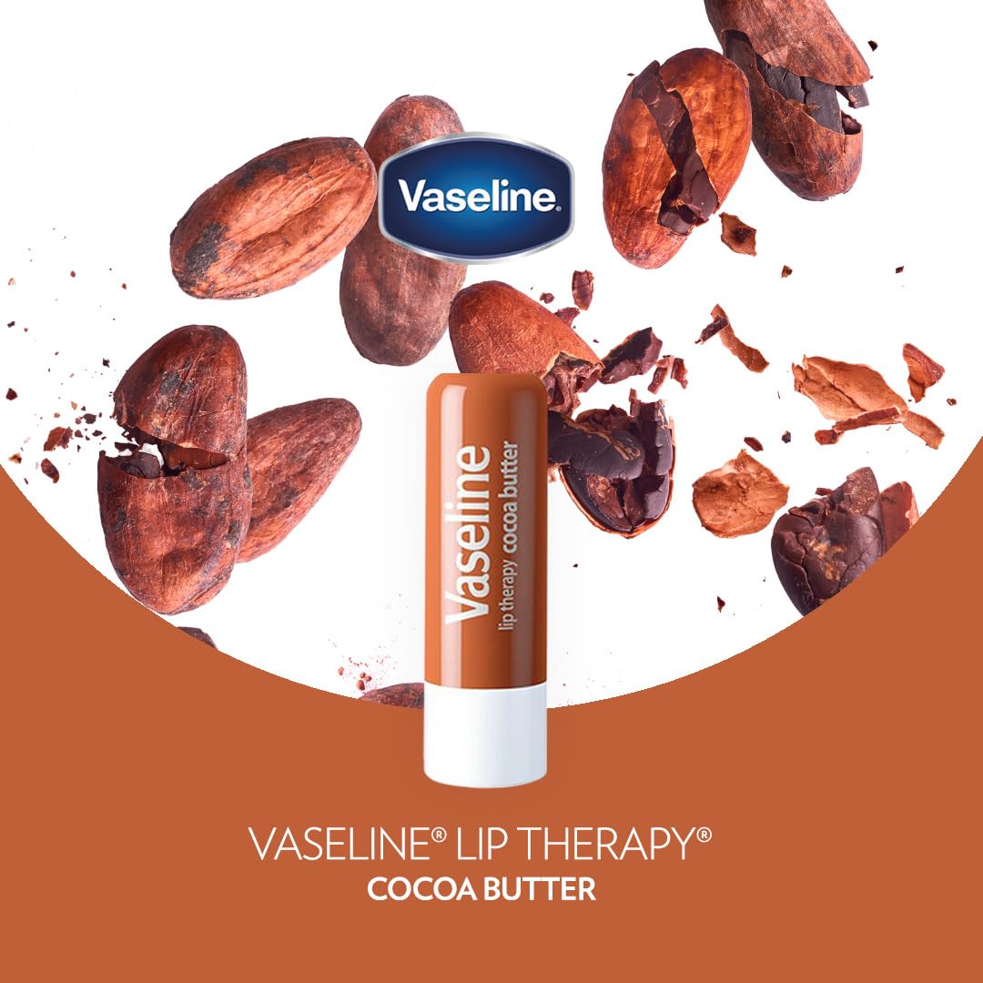 Vaseline Lip Therapy Cocoa Butter Twin Pack - Maple Wellness Supplements