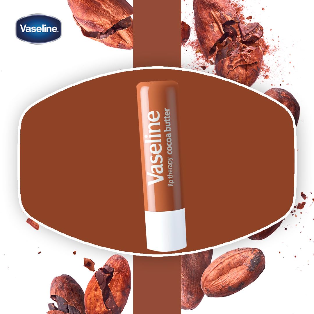Vaseline Lip Therapy Cocoa Butter Twin Pack - Maple Wellness Supplements