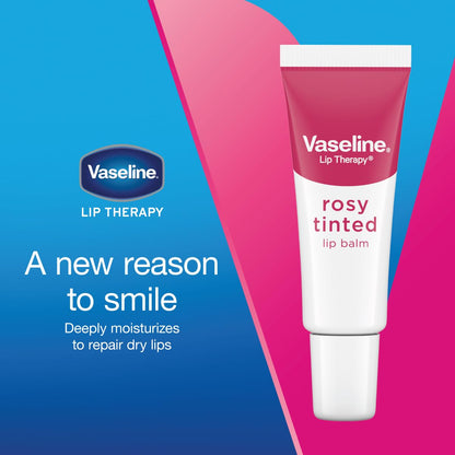 Vaseline Lip Therapy Rosy Lips Moisturizing Lip Balm - Twin Pack (2-Pack) - Maple Wellness Supplements