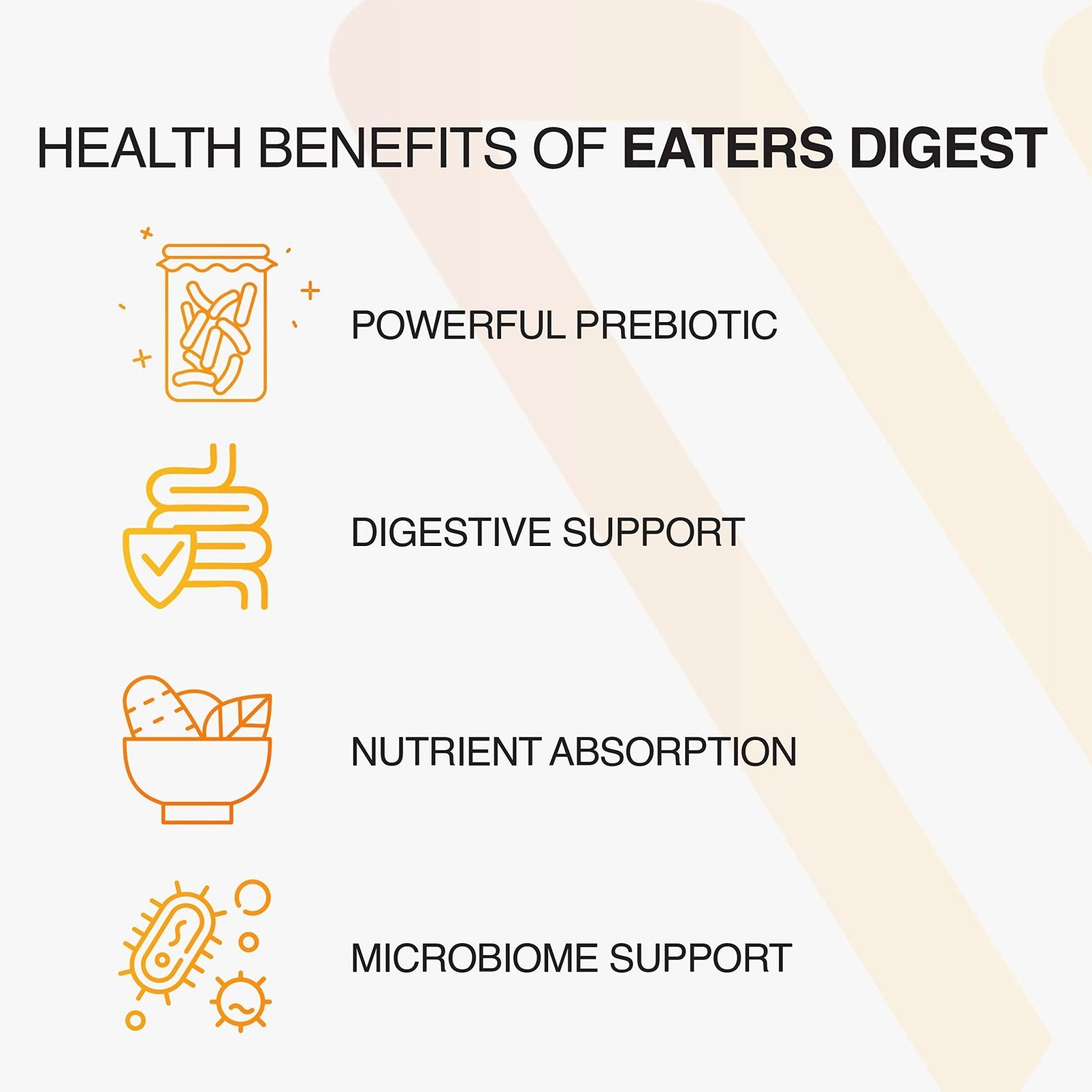Vatellia Life New from Eaters Digest | Prebiotic | Probiotic | Digestive Support | Gut Soothing | Healthy Gut Lining | Max Nutrient Absorption - Maple Wellness Supplements