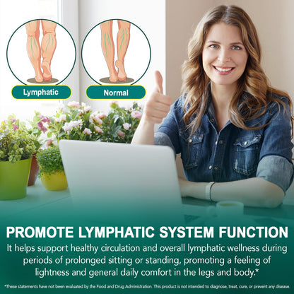 Vawcrn Lymphatic Drainage Supplement, 21-in-1 Advanced Botanical Complex, with Burdock Root, Dandelion, Supports Promotes Healthy Circulation & Circulation, 240 Softgels - Maple Wellness Supplements