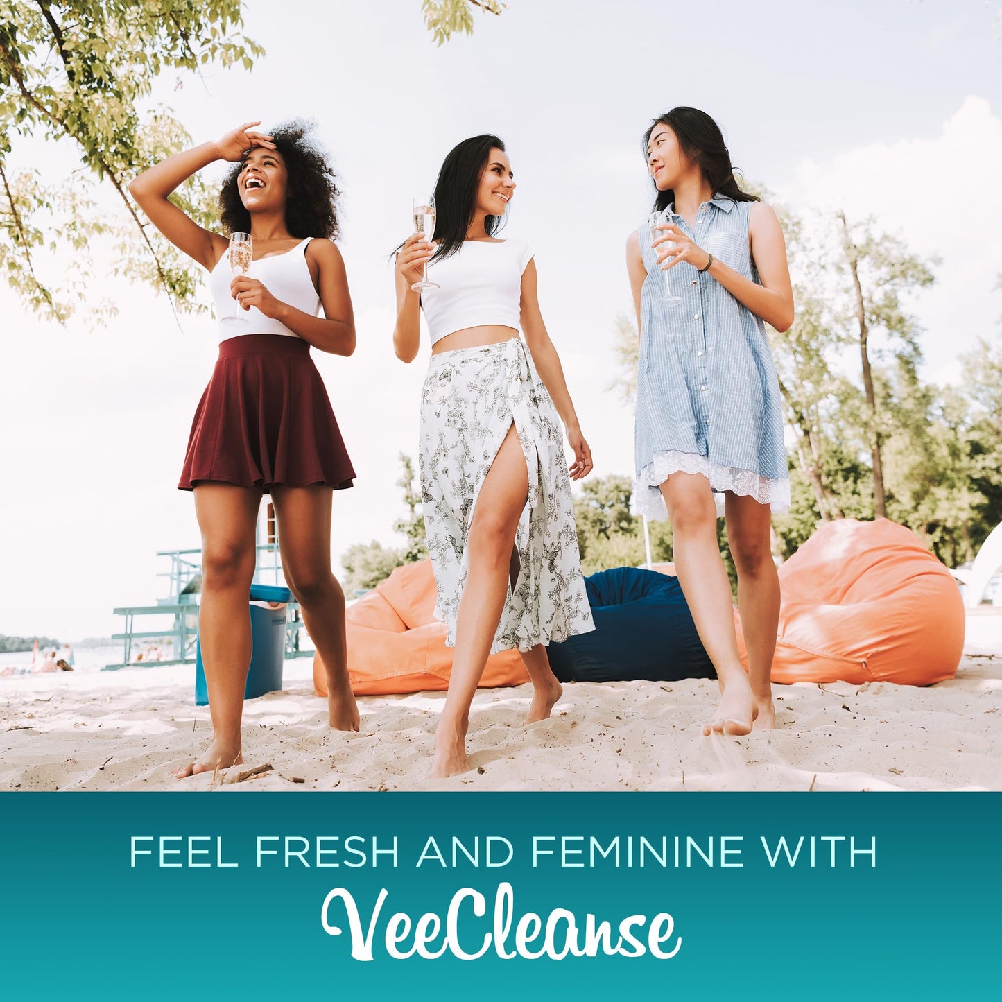 VeeFresh - VeeCleanse Boric Acid Vaginal Suppositories - Vaginal pH Balance Suppositories - Vaginal Odor Control - Feel Fresh, Feminine and Confident - Maple Wellness Supplements