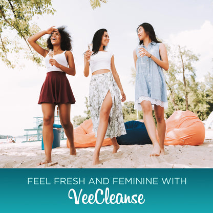 VeeFresh - VeeCleanse Boric Acid Vaginal Suppositories - Vaginal pH Balance Suppositories - Vaginal Odor Control - Feel Fresh, Feminine and Confident - Maple Wellness Supplements