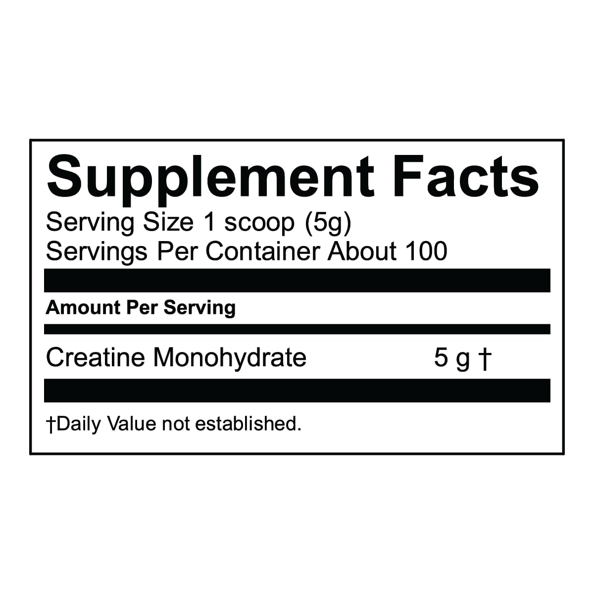 Vega Creatine Monohydrate Micronized Powder, Pure Unflavored, 100 Servings, 5000mg Per Serving, 17.6 oz - Maple Wellness Supplements