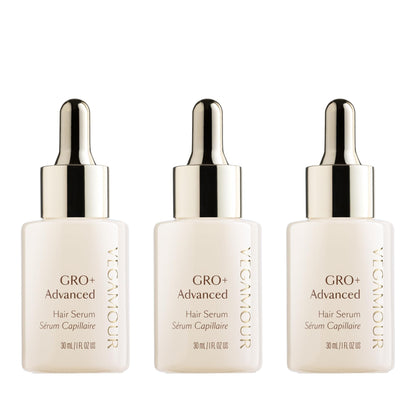 VEGAMOUR GRO+ Advanced Hair Serum for Improving Hair Density, Tonic Reduces Shedding and Promotes a Healthy Scalp, 3 pack - Maple Wellness Supplements