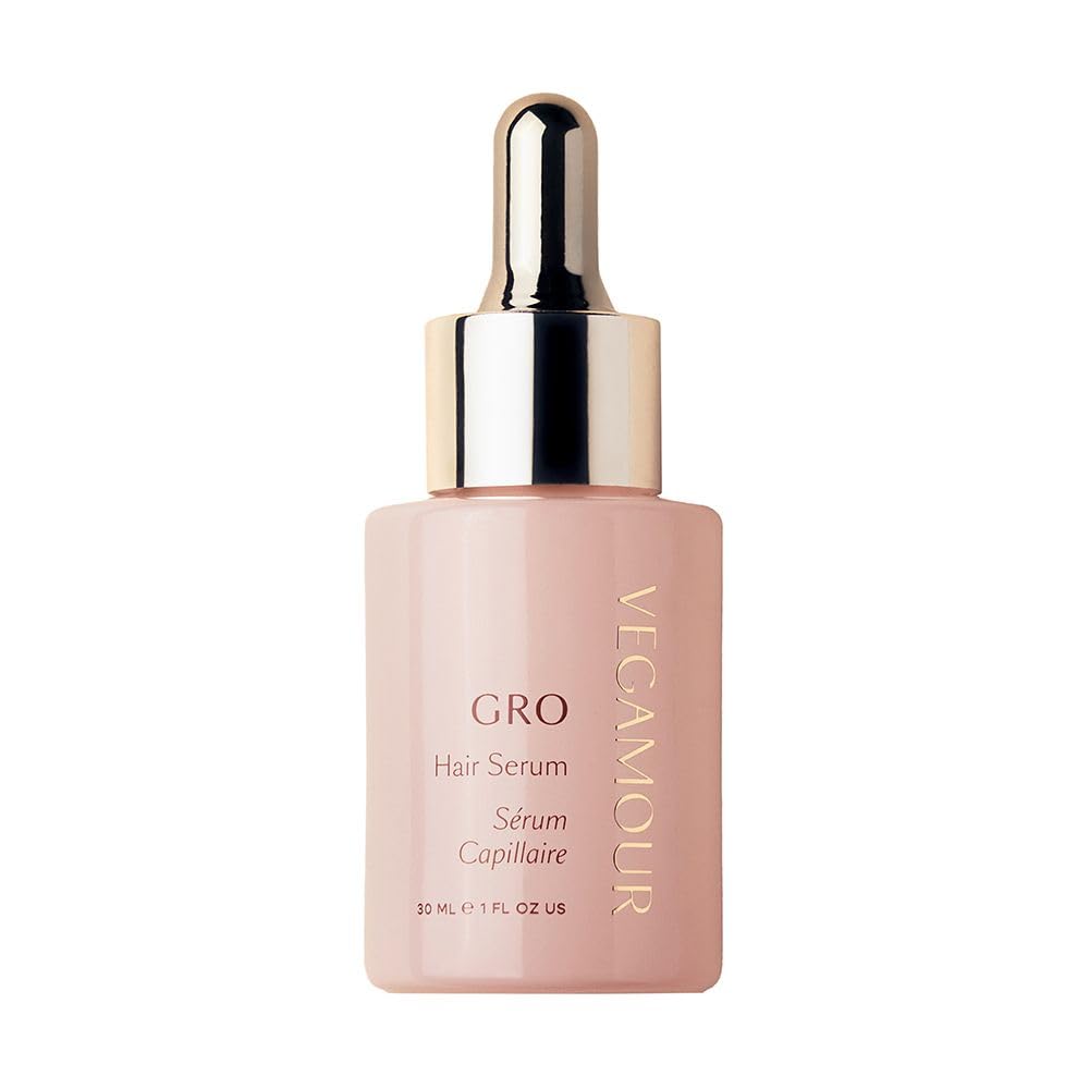 VEGAMOUR GRO Hair Serum for Hair Thinning, Thicker Fuller Looking Hair, Non Oily Tonic for Healthier Scalp, 30 day Supply 1.0 fl oz, 1 pack - Maple Wellness Supplements