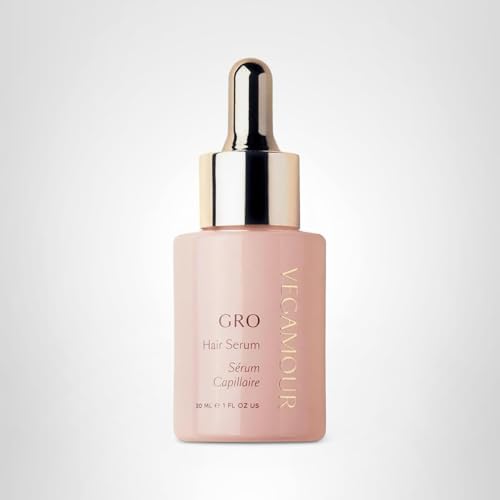 VEGAMOUR GRO Hair Serum for Hair Thinning, Thicker Fuller Looking Hair, Non Oily Tonic for Healthier Scalp, 30 day Supply 1.0 fl oz, 1 pack - Maple Wellness Supplements