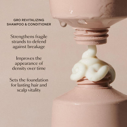 VEGAMOUR GRO Healthy Hair Starter Kit | Full Size GRO Serum for Thinning & Shedding plus Travel Size Shampoo and Conditioner with Vegan Keratin to Support Thicker, Fuller Looking Locks | $92 Value - Maple Wellness Supplements