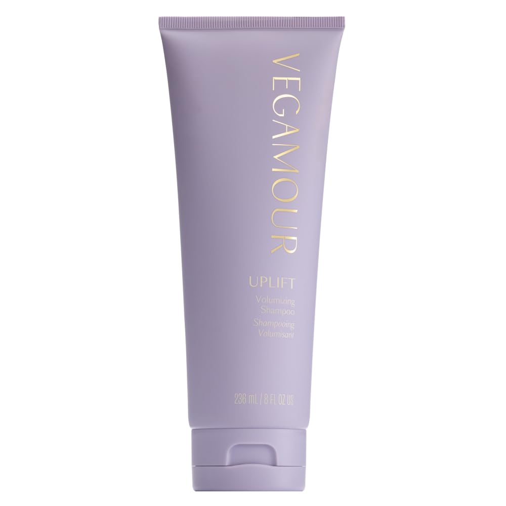 VEGAMOUR UPLIFT Volumizing Shampoo For fine, flat & thinning hair, Provides Volume & Resists Humidity, Non Sticky Formula, Bouncy Soft Hair - Maple Wellness Supplements