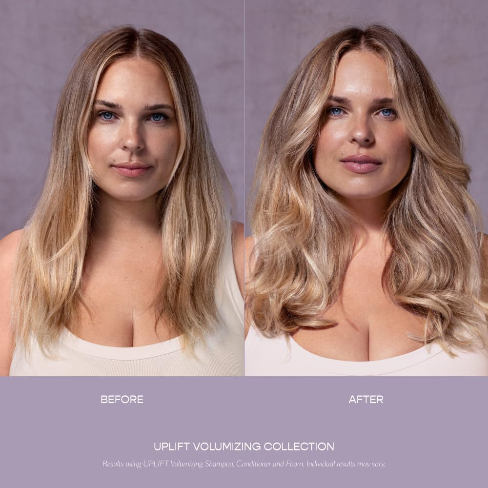 VEGAMOUR UPLIFT Volumizing Styling Foam, For fine, flat & thinning hair, Provides Volume & Resists Humidity, Non Sticky Formula, Bouncy Soft Hair - Maple Wellness Supplements