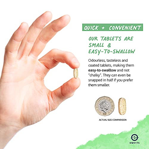 Vegan Multivitamins & Minerals - With High Strength Vitamin B12, D3, K2 & Iron - Maple Wellness Supplements