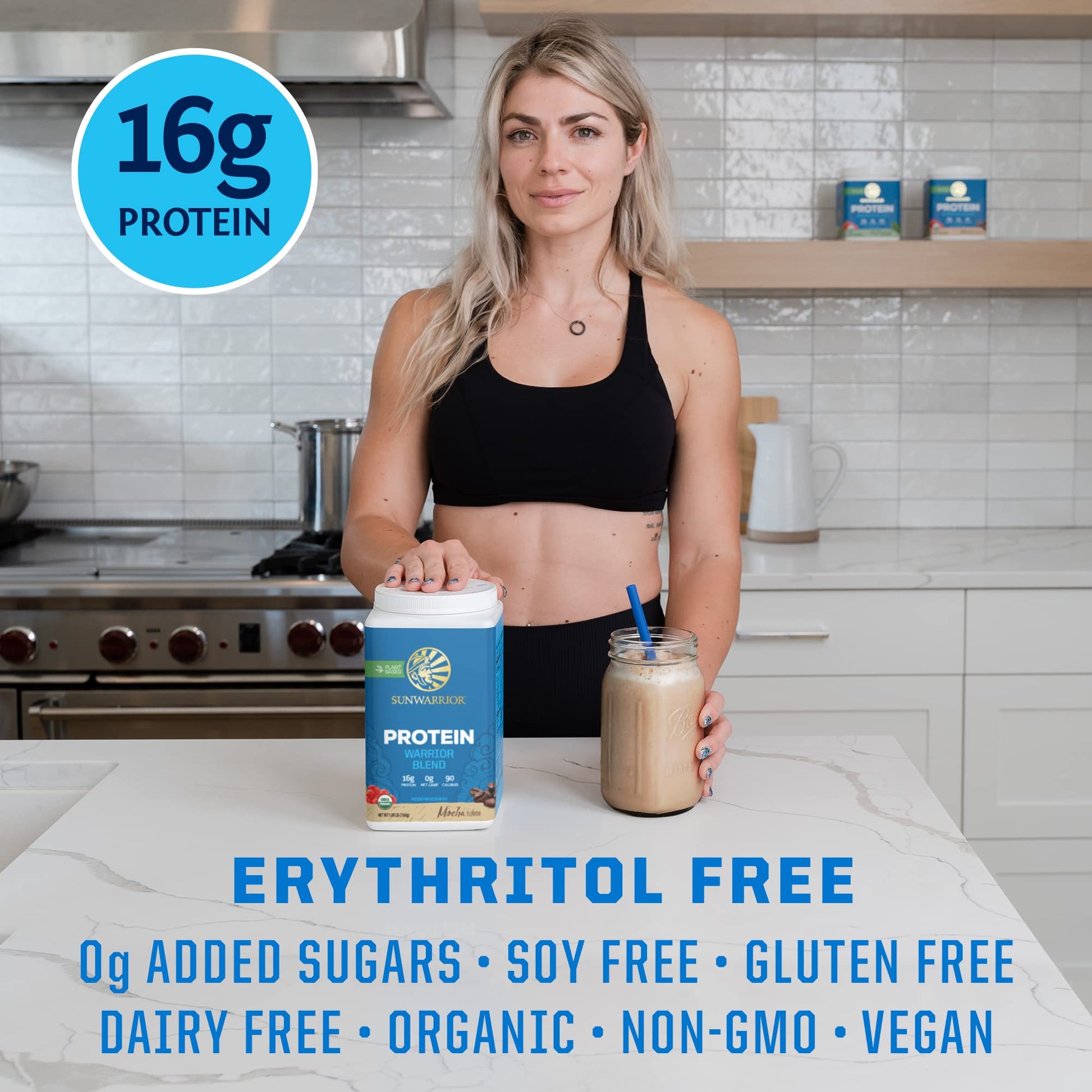 Vegan Protein Powder with BCAA | Organic Hemp Seed Protein Gluten Free Non-GMO - Maple Wellness Supplements