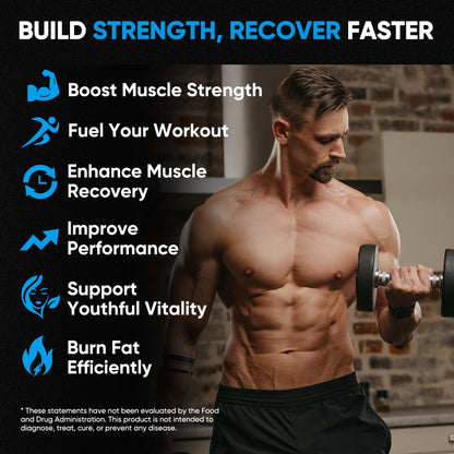 Venture Pal 100% Pure Micronized Creatine Monohydrate Powder, Unflavored Creatine for Women & Men, Vegan, Keto, Gluten Free, 5 g (5000mg) per Serving - Maple Wellness Supplements