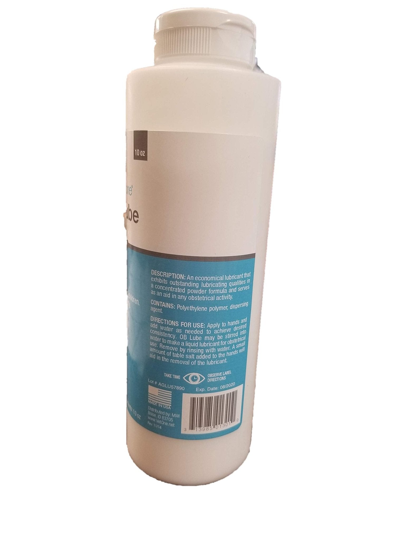 VetOne OB Lube Powder Concentrate 10 oz Lubricating Livestock Obstetrical - Maple Wellness Supplements