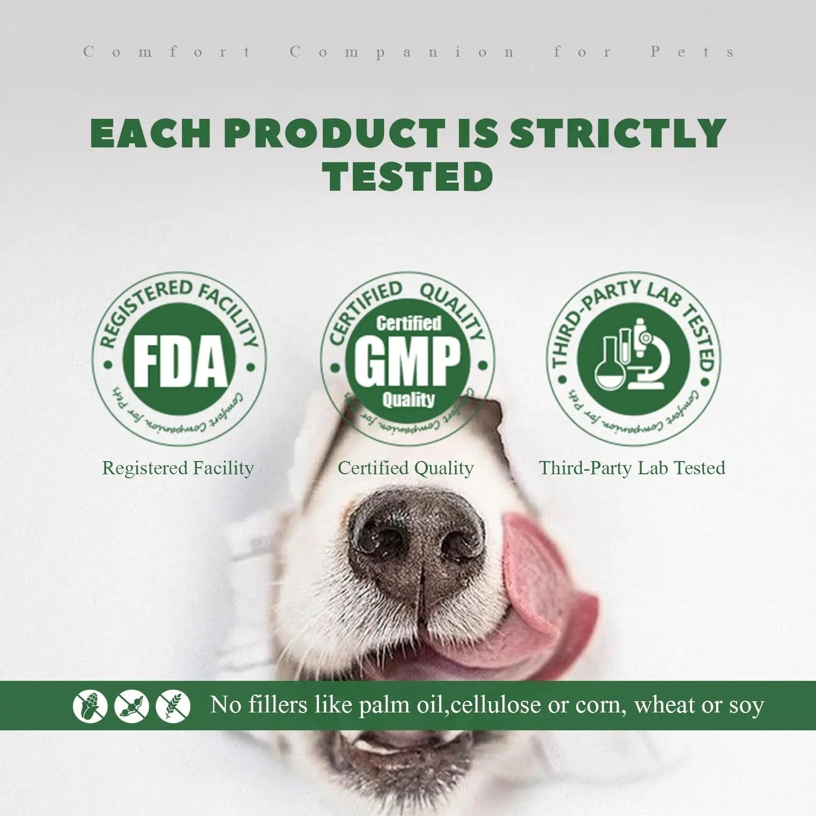 Vetriuntrix Dog Dental Powder, Dental Powder for Dogs Teeth Cleaning and Breath Fresh, Dog Teeth Cleaning Powder with Natural Plants Ingredients and Postbiotics, 200g - Maple Wellness Supplements