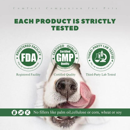 Vetriuntrix Dog Dental Powder, Dental Powder for Dogs Teeth Cleaning and Breath Fresh, Dog Teeth Cleaning Powder with Natural Plants Ingredients and Postbiotics, 200g - Maple Wellness Supplements