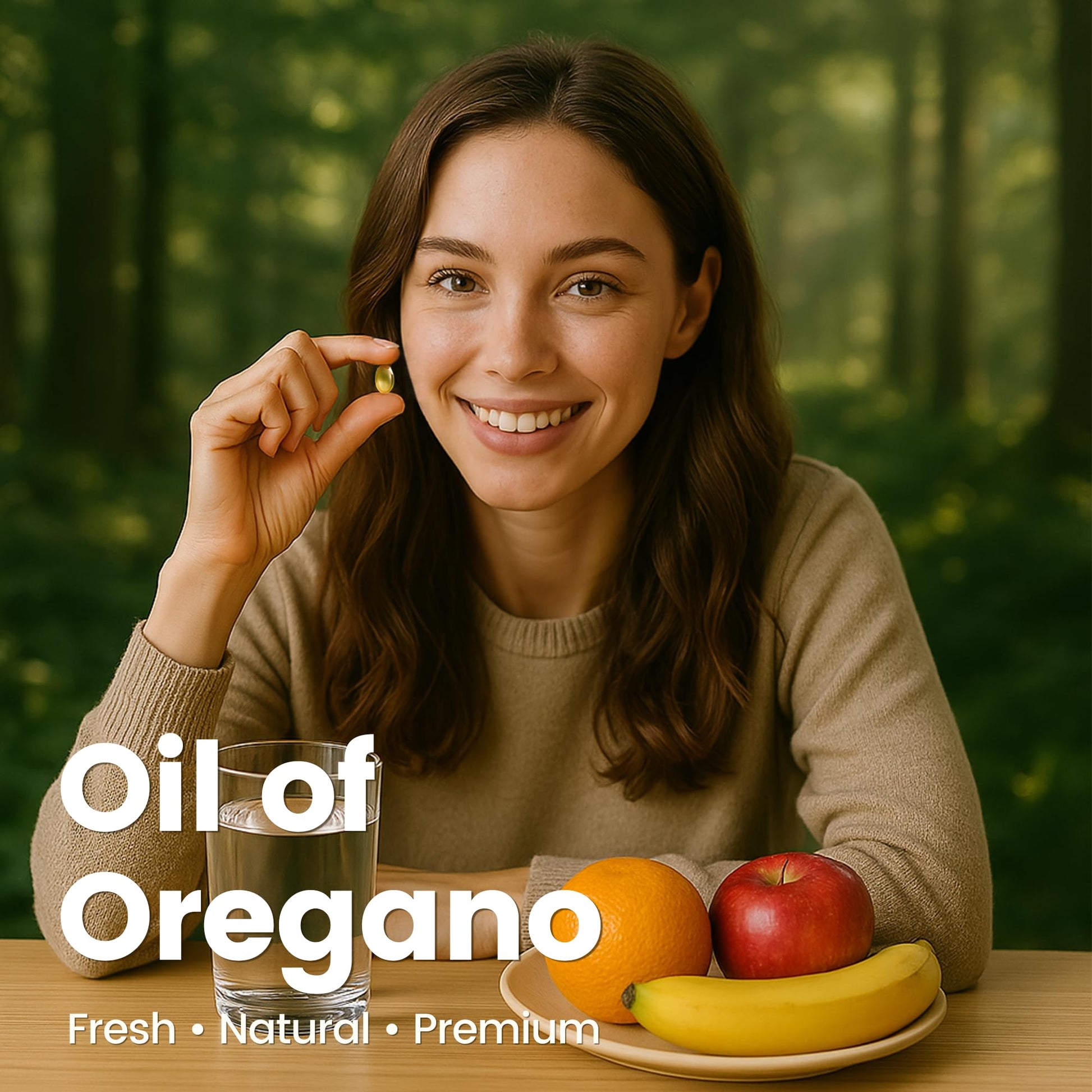 VEV Oil of Oregano with Black Seed Oil & Moringa, Organic, 300 Softgels, Aceite de Orégano, Carvacrol-Rich, Opaque Airtight Packaging - Maple Wellness Supplements