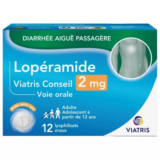 Viatris Conseil Loperamide 2 mg 12 tablets - Maple Wellness Supplements