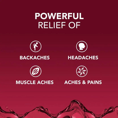 Vicks PainQuil Pain Relief Acetaminophen 1000mg Max Strength‡ Adult Pain Reliever Liquid 12oz, Backache Headache Relief, 1 Daytime Pain Reliever - Maple Wellness Supplements
