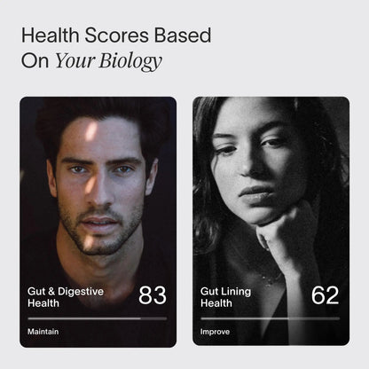 Viome at-Home Gut Intelligence Microbiome Test, 20 Health Scores, Stool Sample Test, Uncover Root Cause to GI Issues, Bloating, Irregular Bowel Movements, Skin Irritation, and Hormone Imbalances - Maple Wellness Supplements