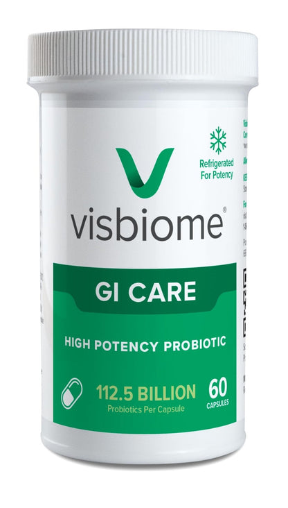 Visbiome® GI Care - High Potency Probiotic - 112.5 Billion CFU Live Probiotics, Original De Simone Formulation - Maple Wellness Supplements