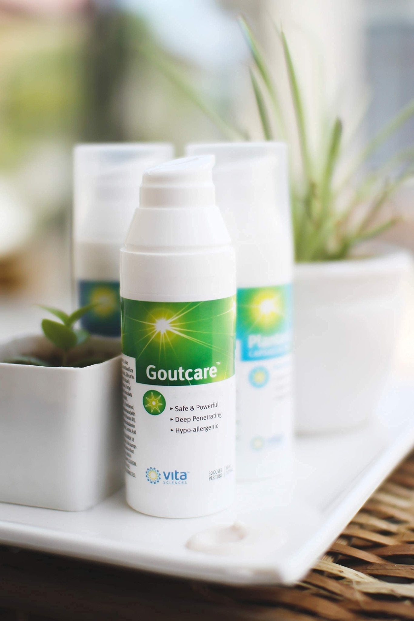 Vita Sciences GoutCare Soothing Cream for Occasional Discomfort. Intensive Soothing Cream - Fast-Acting Topical Application for Comfort Where and When You Need It Most. Safe & Effective - Maple Wellness Supplements