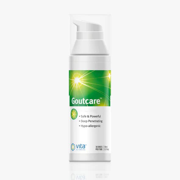 Vita Sciences GoutCare Soothing Cream for Occasional Discomfort. Intensive Soothing Cream - Fast-Acting Topical Application for Comfort Where and When You Need It Most. Safe & Effective - Maple Wellness Supplements