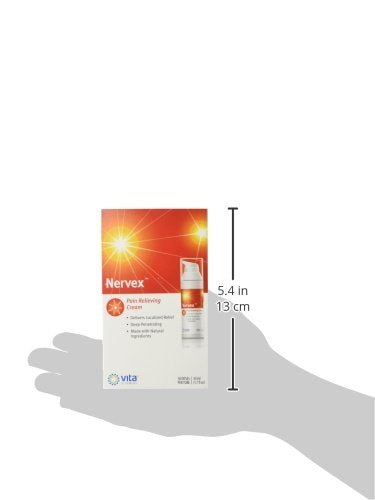 Vita Sciences Nervex Powerful Neuropathy Cream: Advanced Natural Relief for Peripheral Neuropathy, Fibromyalgia, and Fast Comfort Treatment for Feet, Hands, Legs, and Toes - Maple Wellness Supplements