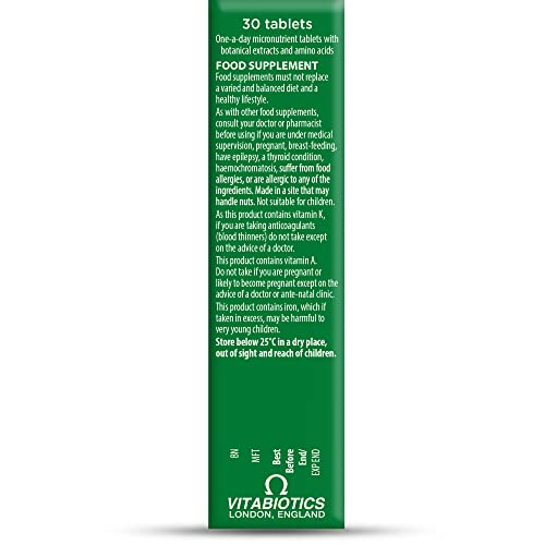 Vitabiotics Immunace Extra Protection Tablets, 30 count - Maple Wellness Supplements