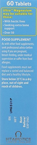 Vitabiotics Ultra Magnesium Tablets, Pack of 60 - Maple Wellness Supplements