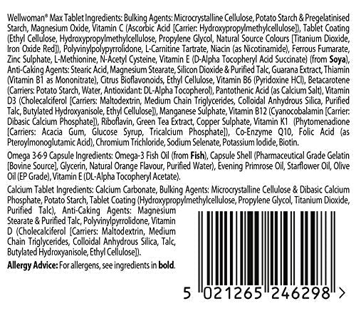 Vitabiotics Wellwoman Max, 84 Capsules - Maple Wellness Supplements