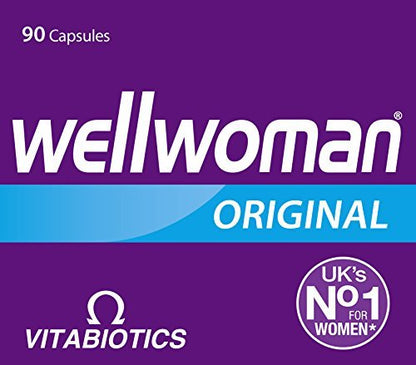 Vitabiotics Wellwoman Original - 90 Capsules - Maple Wellness Supplements