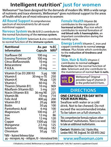 Vitabiotics Wellwoman Original - 90 Capsules - Maple Wellness Supplements