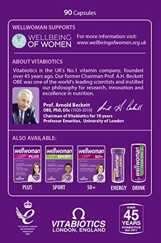 Vitabiotics Wellwoman Original - 90 Capsules - Maple Wellness Supplements