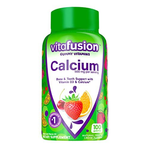Vitafusion Fiber Well Sugar Free Fiber Supplement & Chewable Calcium Gummy Vitamins - Maple Wellness Supplements