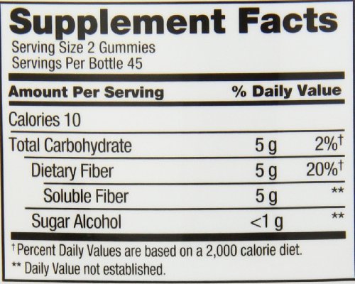 Vitafusion Fiber Well Sugar Free Fiber Supplement, Peach, Strawberry And Blackberry - Maple Wellness Supplements