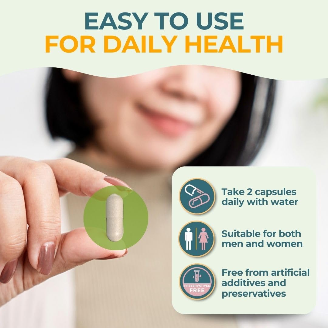 Vital Gut Health 4in1 Formula with Apple Cider Vinegar, Prebiotics & Probiotics, Digestive Enzymes for Strong Immunity Support - Maple Wellness Supplements