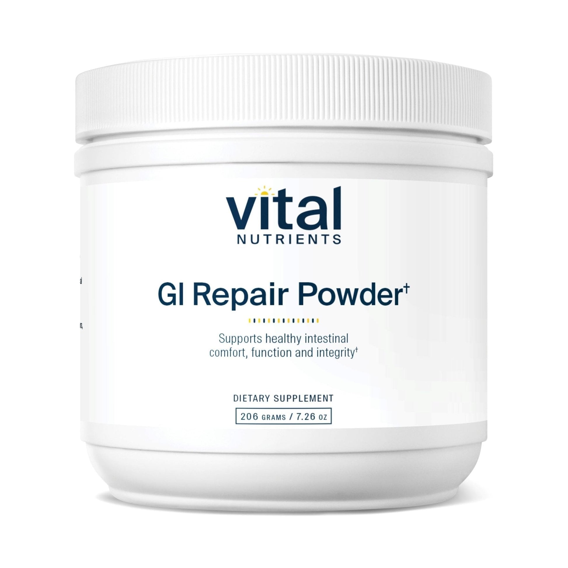 Vital Nutrients GI Repair Powder - Leaky Gut Powder with L Glutamine and Zinc - Digestive Enzyme Supplement to Support Gut Health - Maple Wellness Supplements