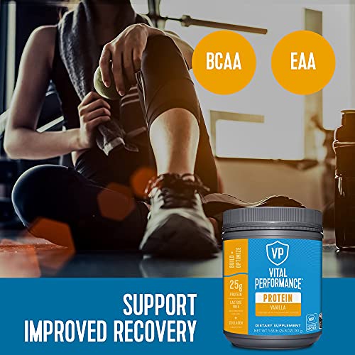 Vital Performance Protein Powder, 25g Lactose-Free Milk Protein Isolate Casein & Whey - Maple Wellness Supplements
