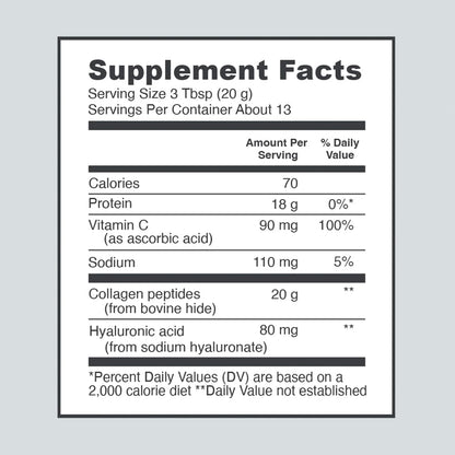 Vital Proteins Collagen Peptides Powder, 9.33 oz Unflavored + 14 oz Unsweetened Plant - Maple Wellness Supplements