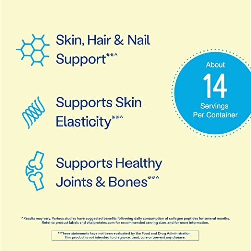 Vital Proteins Collagen Peptides Powder, Promotes Hair, Nail, Skin, Bone and Joint Health - Maple Wellness Supplements