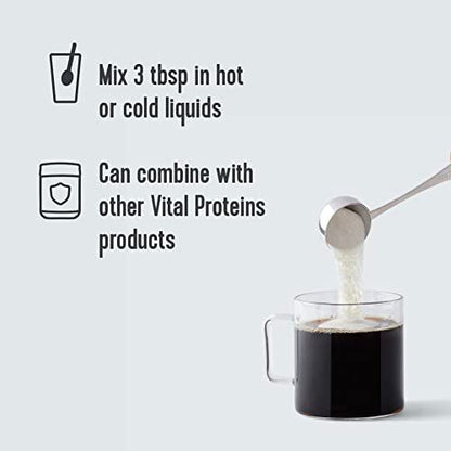 Vital Proteins Collagen Peptides with Hyaluronic Acid and Vitamin C, Shrink-Wrapped - Maple Wellness Supplements
