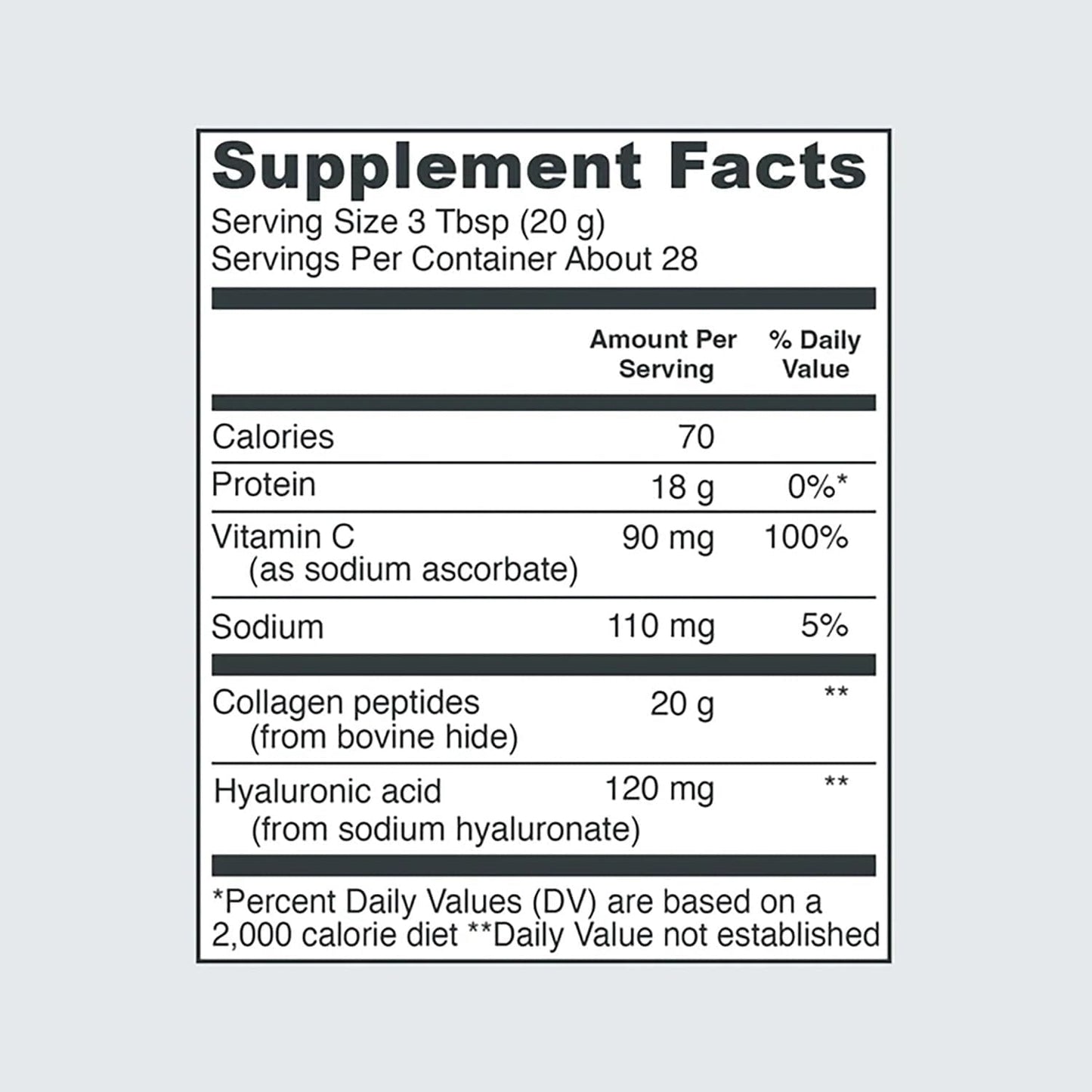 Vital Proteins Collagen Powder Supplement Hydrolyzed Peptides with Hyaluronic Acid - Maple Wellness Supplements