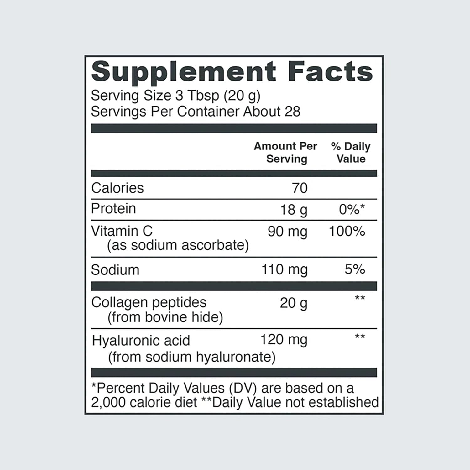 Vital Proteins Collagen Powder Supplement Hydrolyzed Peptides with Hyaluronic Acid - Maple Wellness Supplements