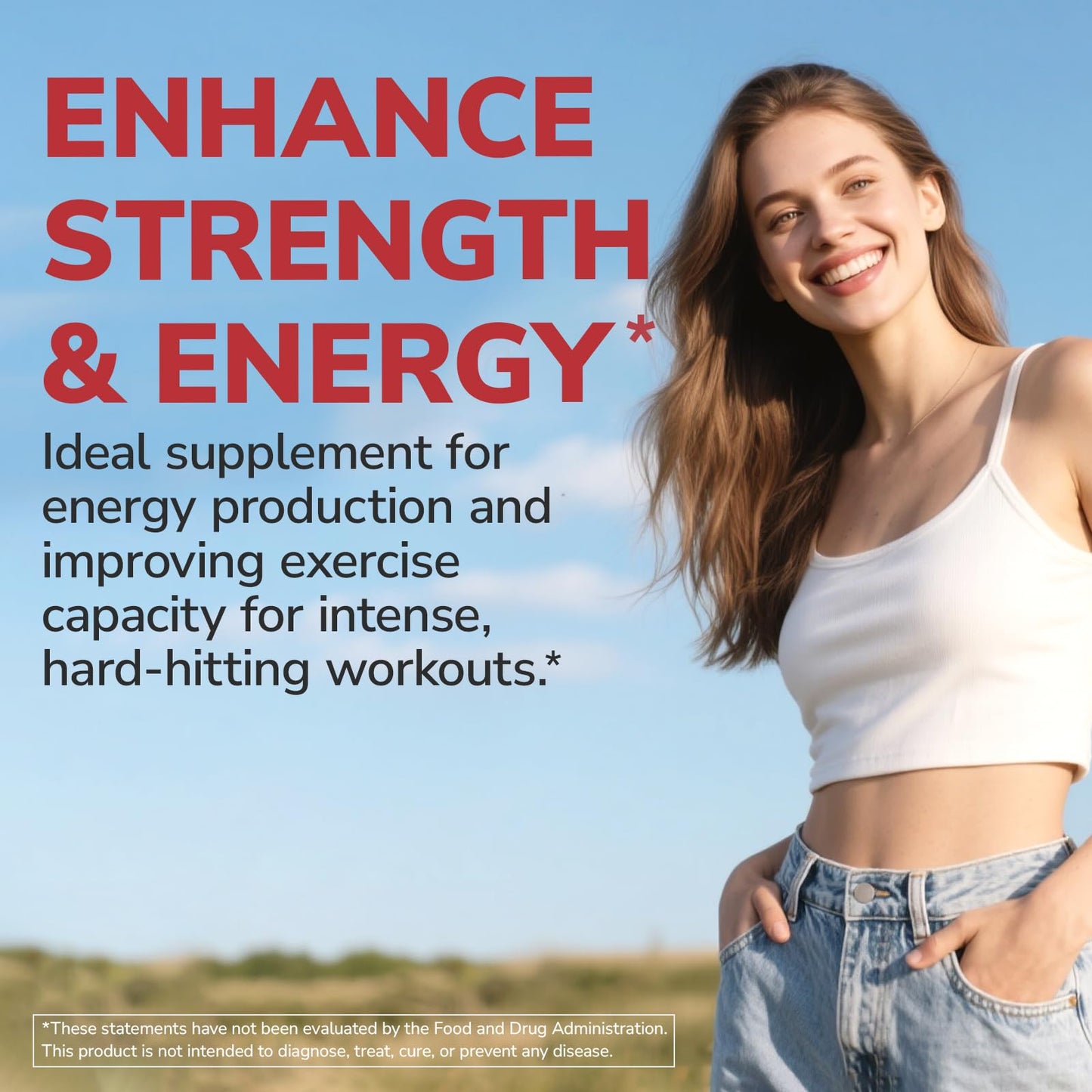 Vitalibre Creatine HCl Capsule, 750mg High Absorption Creatine Hydrochloride, Endurance, Strength, Fast Absorbing, No Load, No Bloat, Monohydrate Micronized Alternative, Once Daily, 90 Capsules - Maple Wellness Supplements