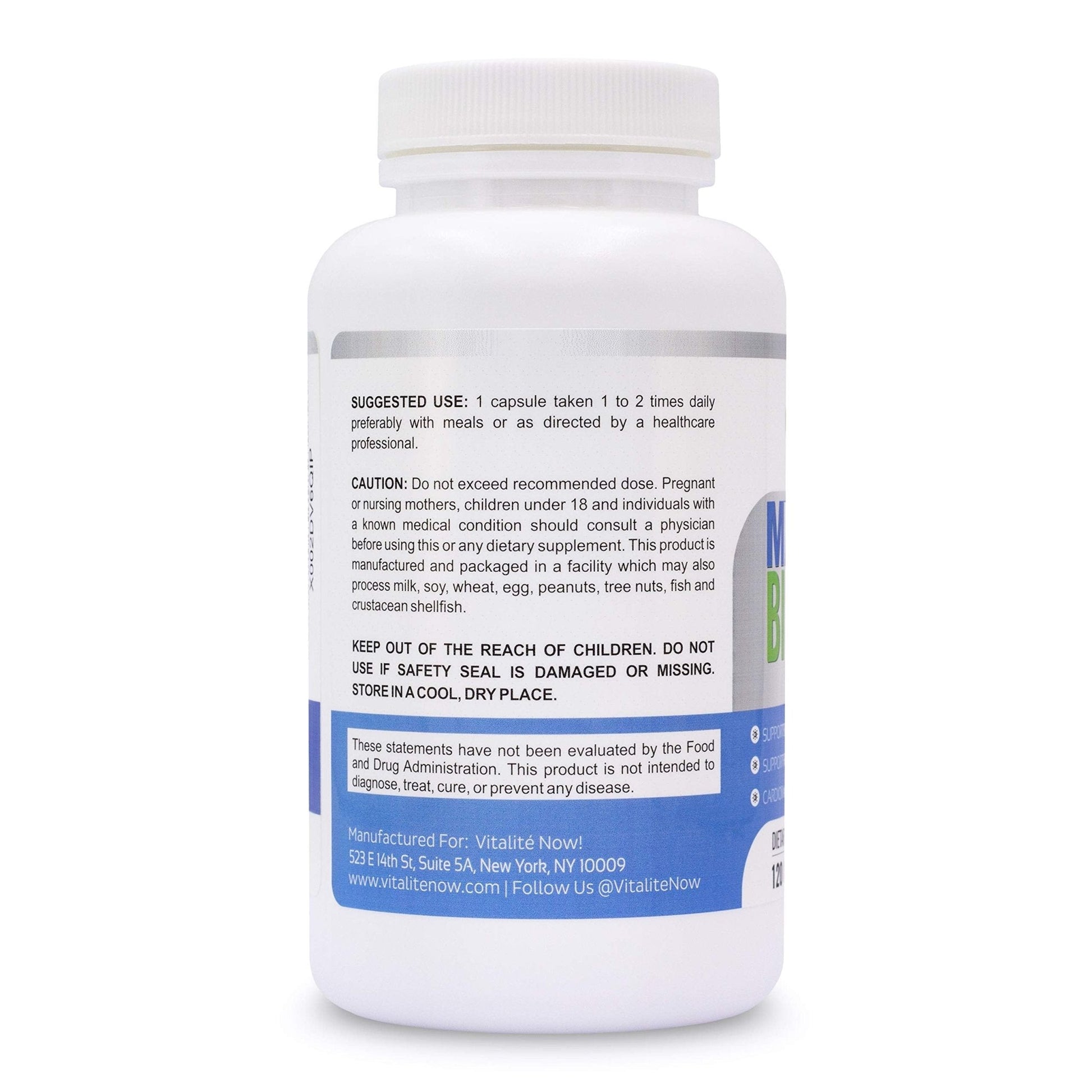 Vitalité Now! Magnesium Bisglycinate 200mg - 100% Chelated Capsules for Superior Absorption - Gentle Formula, No Laxative Effect - Sleep Energy Cramps Muscle Support - Fully Reacted & Buffered - Maple Wellness Supplements